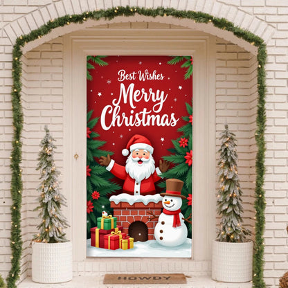 FUNDAS DE PUERTAS NAVIDEÑAS