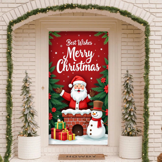 FUNDAS DE PUERTAS NAVIDEÑAS