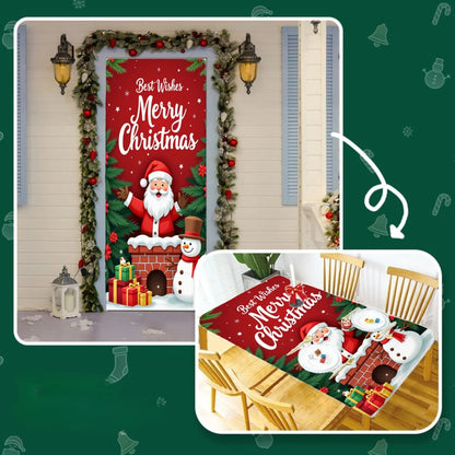 FUNDAS DE PUERTAS NAVIDEÑAS