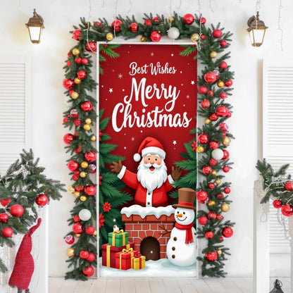 FUNDAS DE PUERTAS NAVIDEÑAS