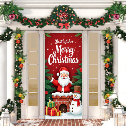 FUNDAS DE PUERTAS NAVIDEÑAS